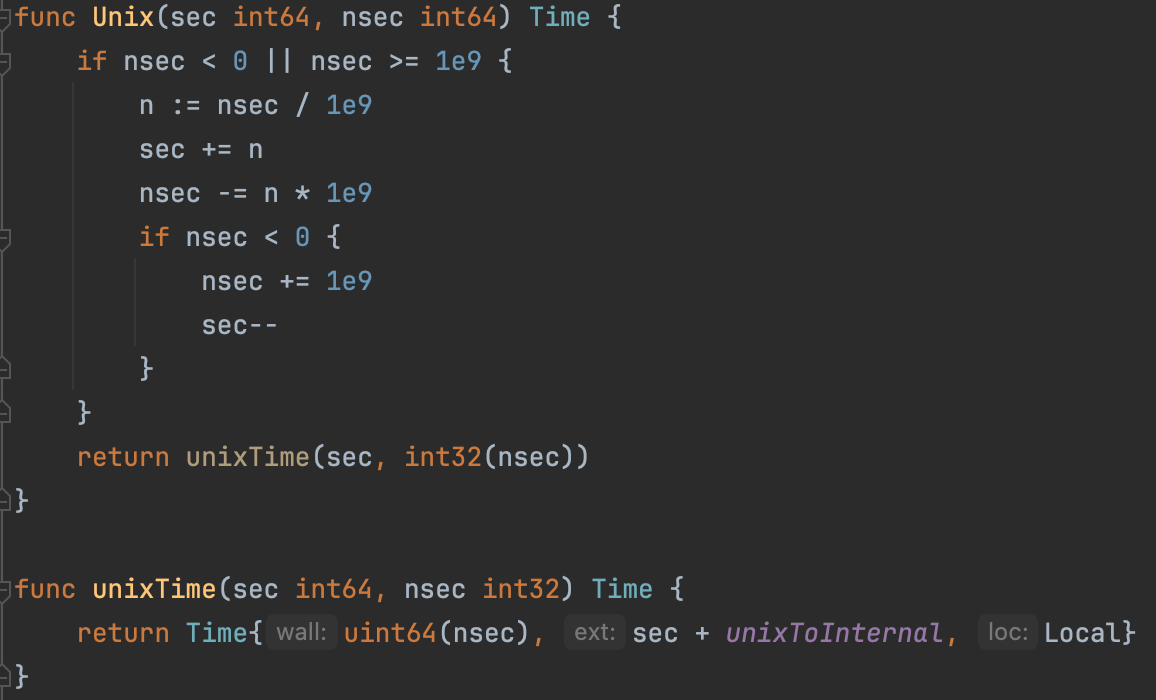 time-unix-code